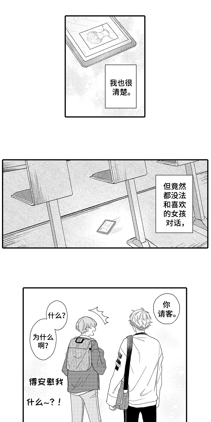 在佐仓的手掌中漫画,第1章：暗恋2图
