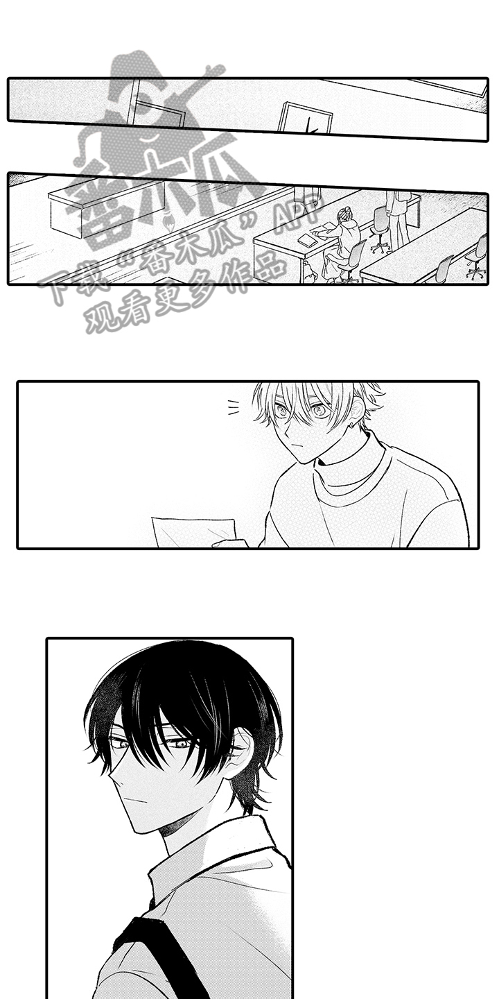 在佐仓的手掌中漫画,第14章：聊天1图