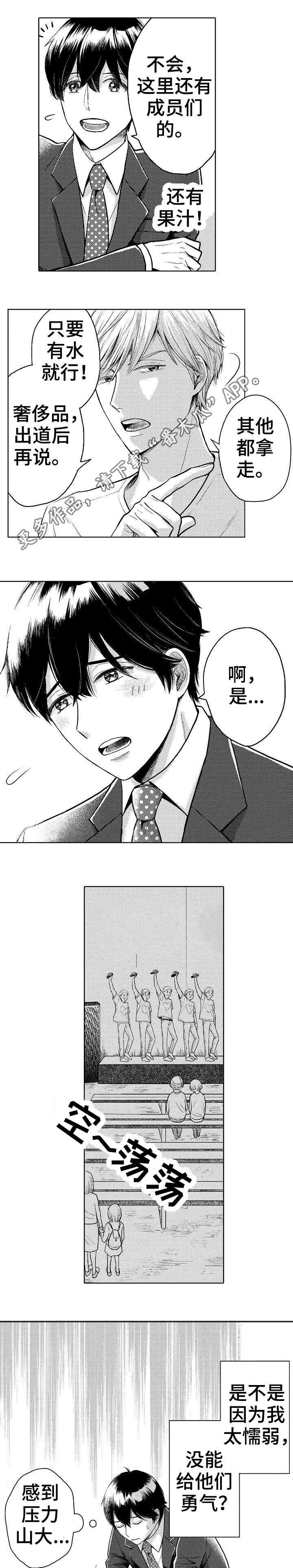 偶像规则漫画,第6章：训练1图