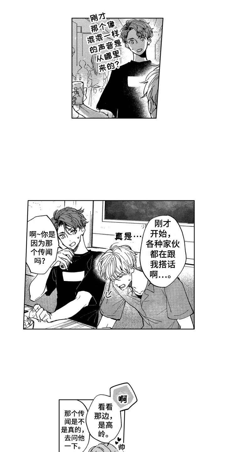 隐藏的心跳漫画,第1章：新生欢迎会4图