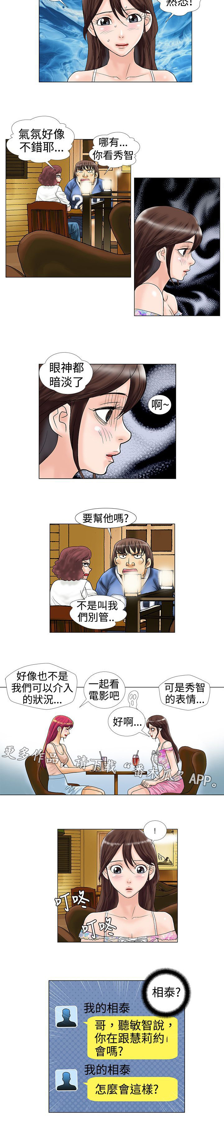 复杂人物漫画,第16章：酒吧2图