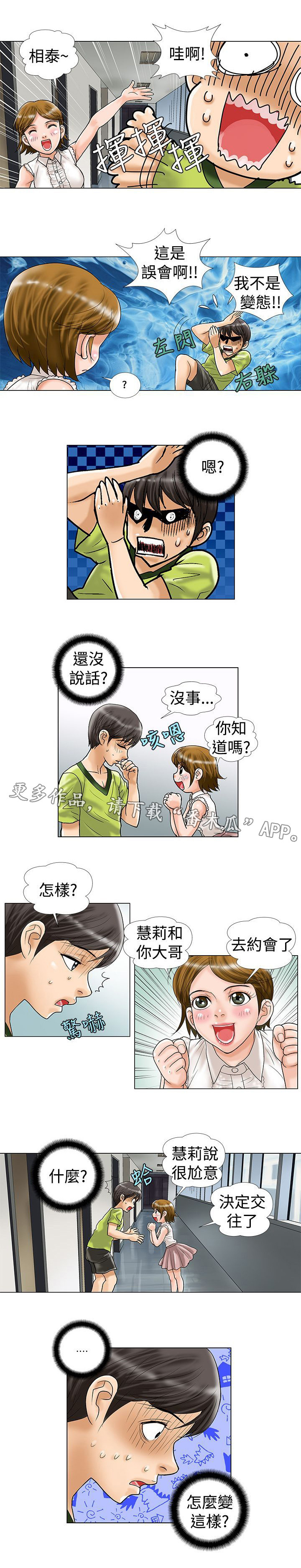 复杂人物漫画,第15章：交往？1图