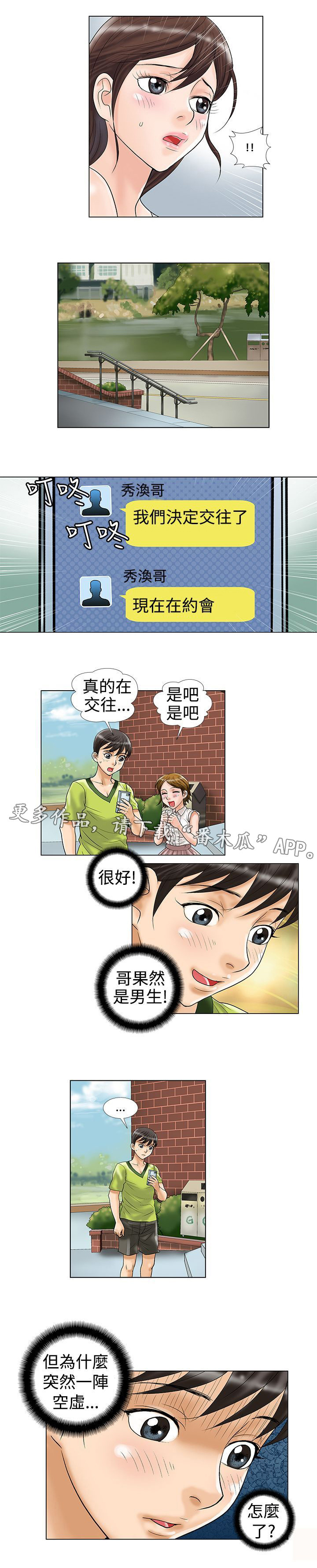 复杂人物漫画,第16章：酒吧4图