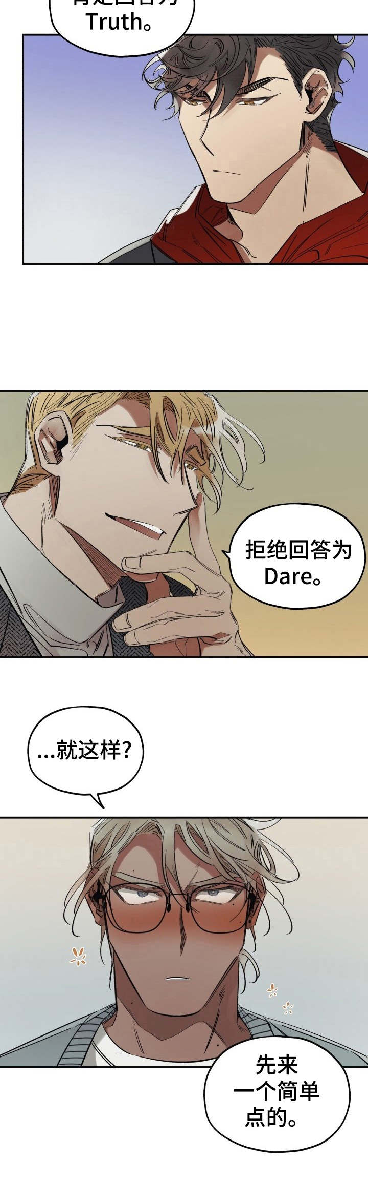 真心话游戏漫画,第1章：神经病5图