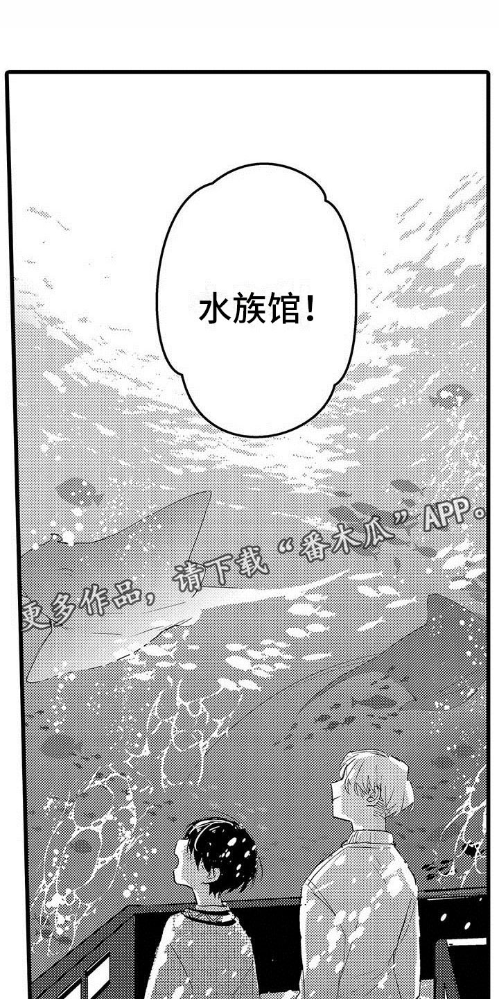 演技派漫画,第9章：水族馆1图