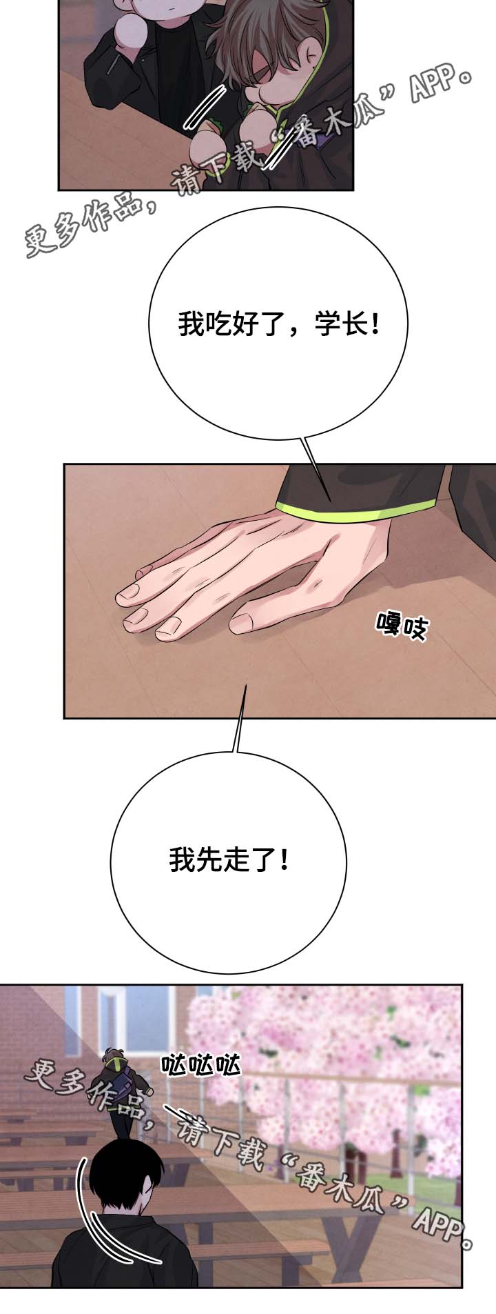 感官味道漫画,第39章：樱花3图