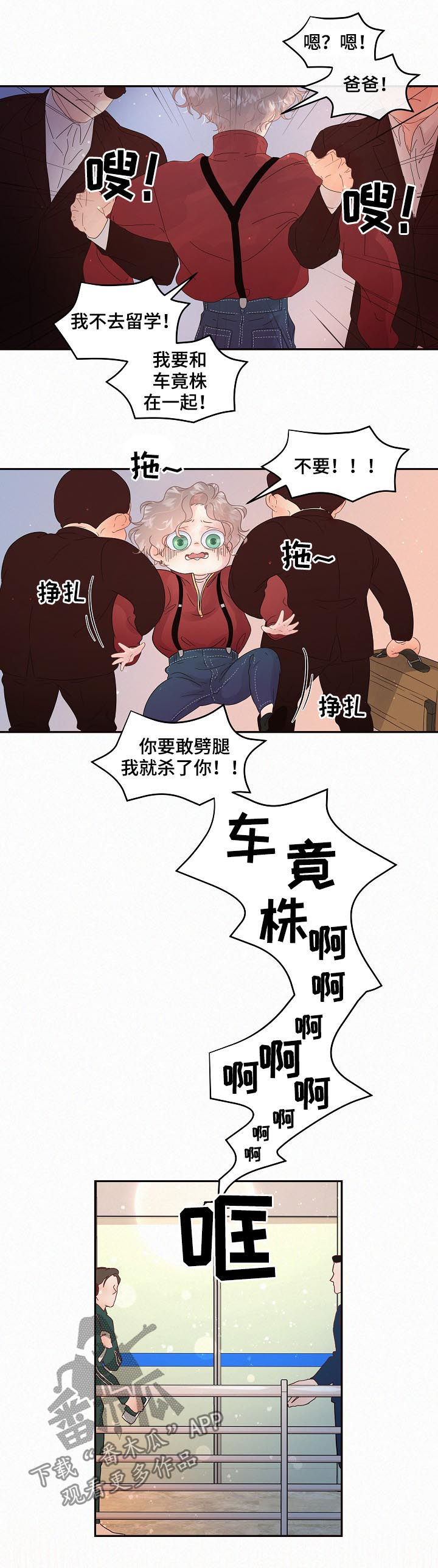 生边的数据有哪些漫画,第137章：【番外】强制出国5图
