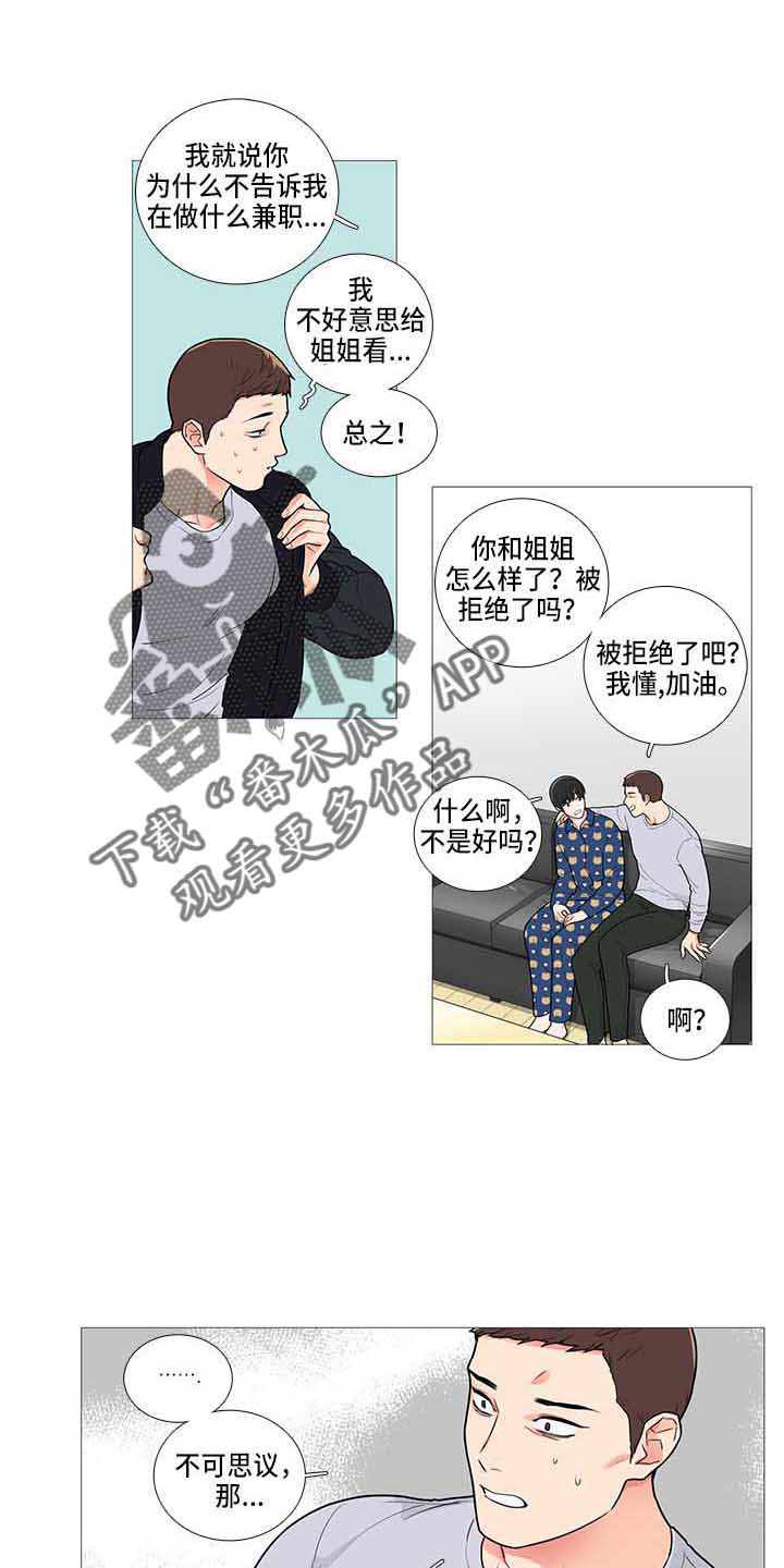 囚笼之恋漫画漫画,第71章：姐夫？3图