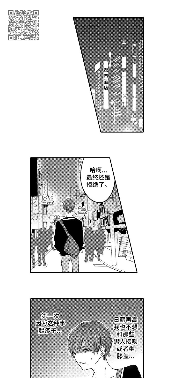 伪造报告心跳信息素漫画漫画,第32章：兼职5图
