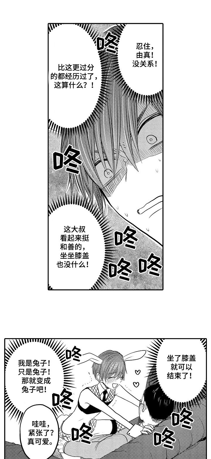 伪造报告心跳信息素漫画漫画,第32章：兼职3图