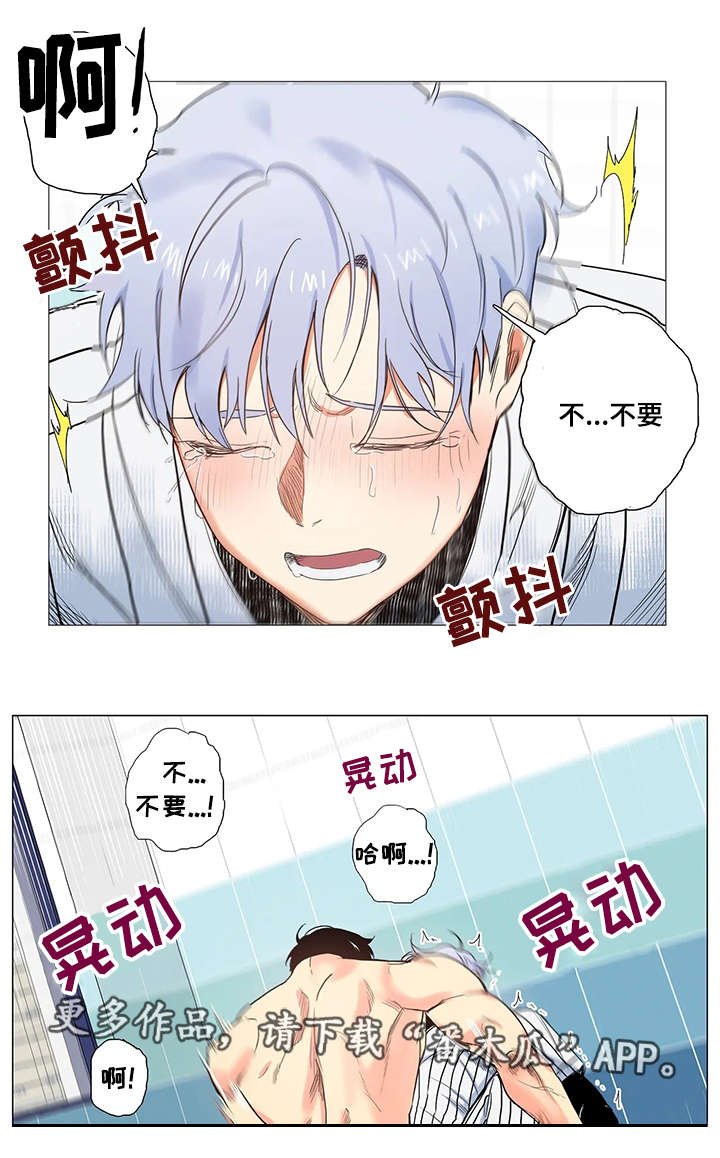 固执爱人漫画,第15章：暴力1图