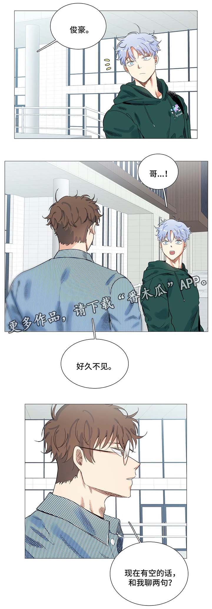 固执爱人漫画,第41章：聊天5图