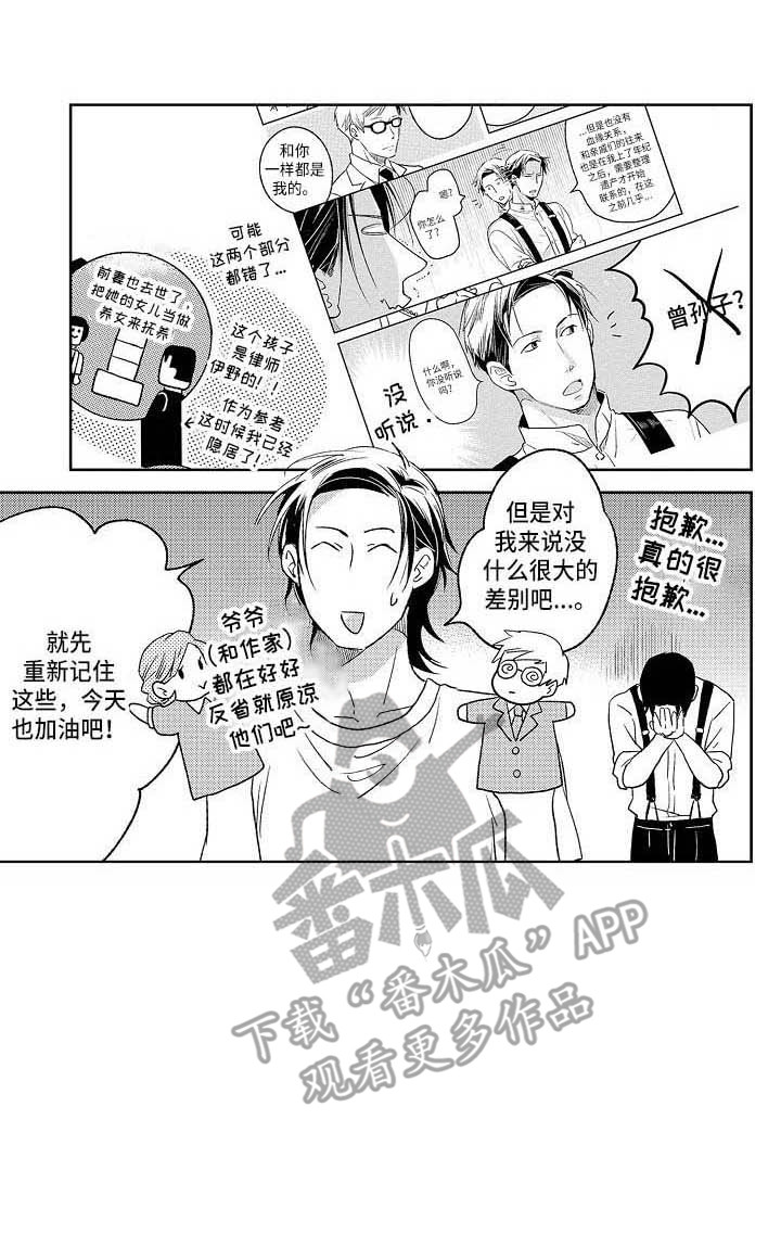 幽灵之家漫画,第21章：突然生气1图