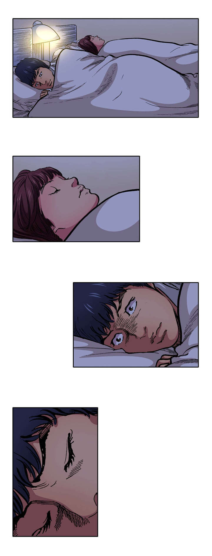 拥挤小窝宅家漫画,第19章：准时回来2图