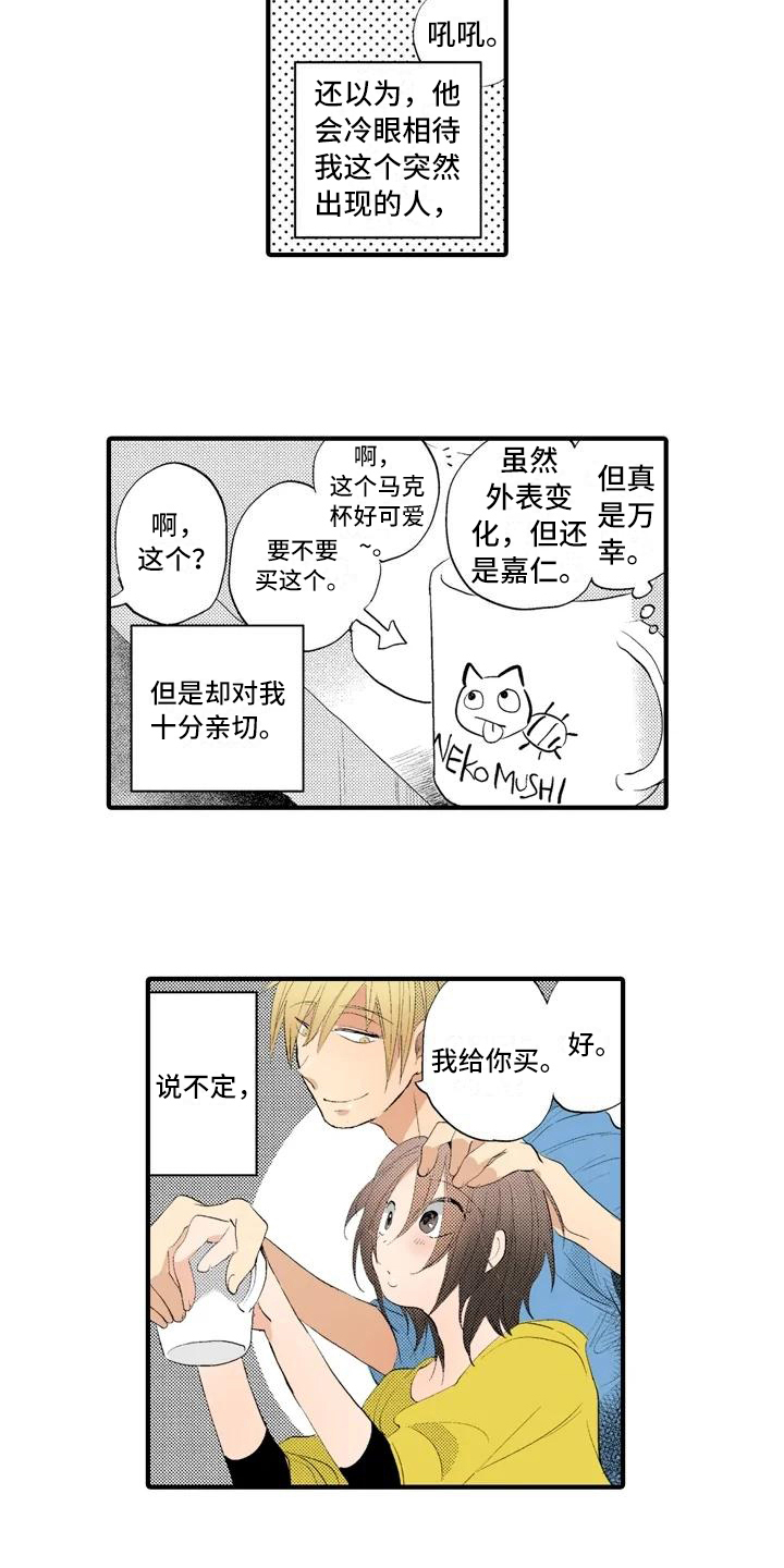 爱的照片漫画,第3章：克制1图