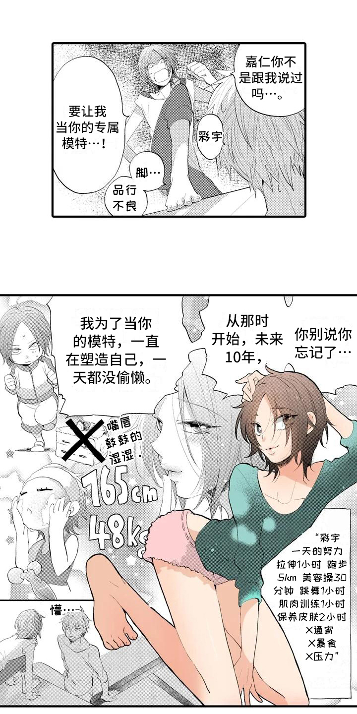爱的照片漫画,第2章：放弃5图
