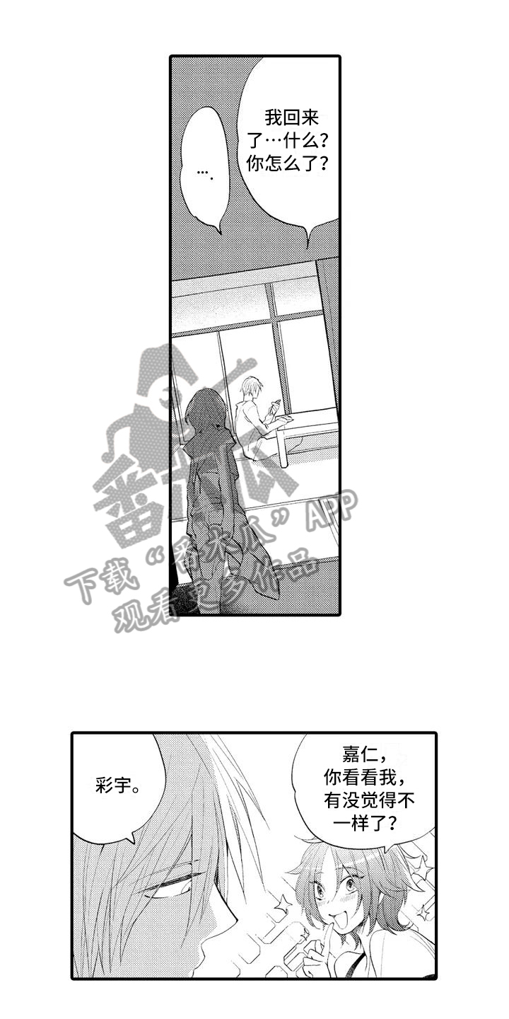 爱的照片漫画,第11章：嫉妒1图
