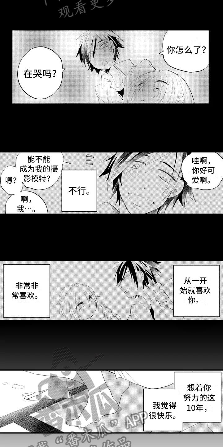 爱的照片漫画,第5章：喜欢3图