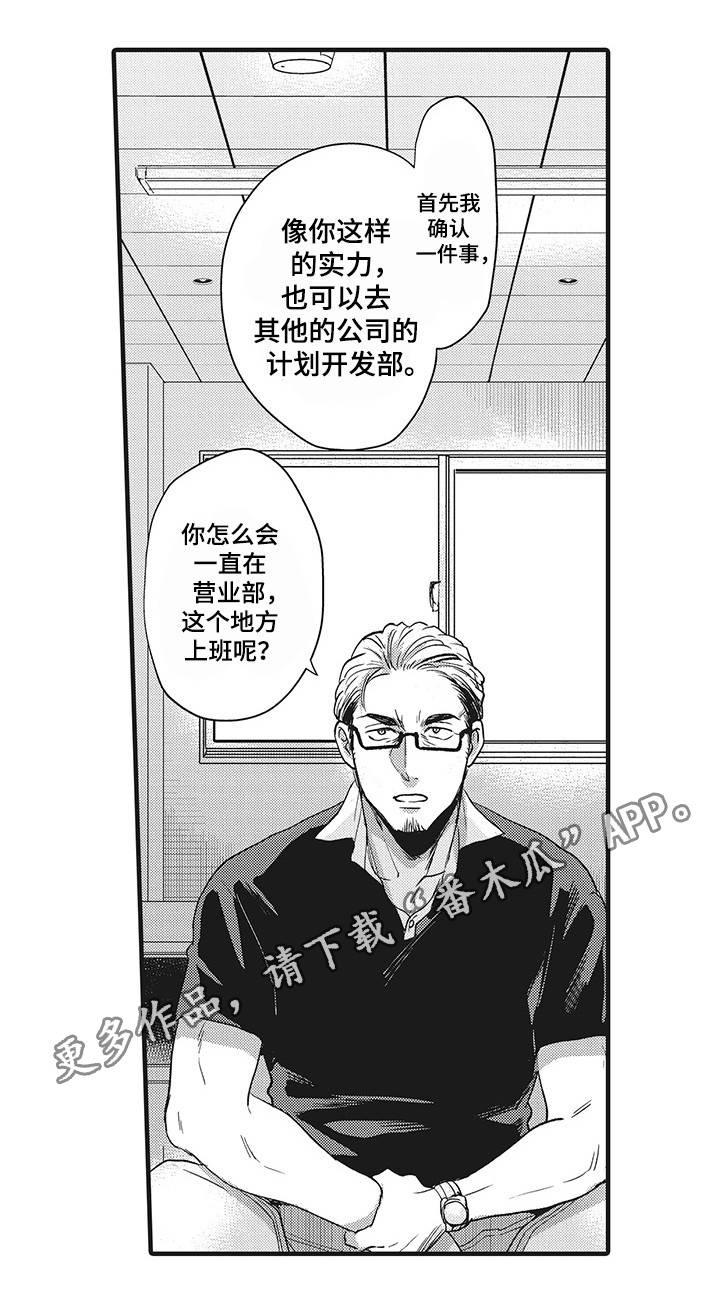 职场限定漫画,第13章：危险的类型1图