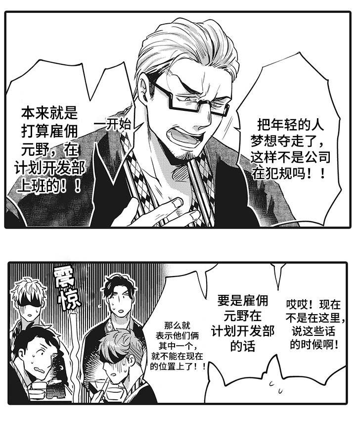 职场限定漫画,第9章：调换部门1图