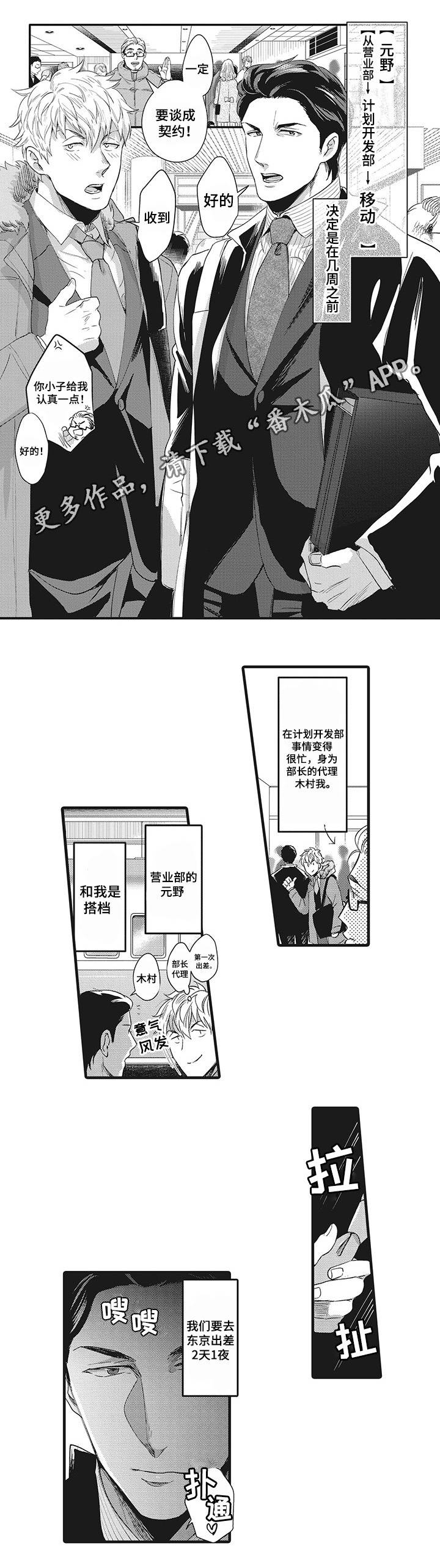 职场限定漫画,第6章：签约成功1图