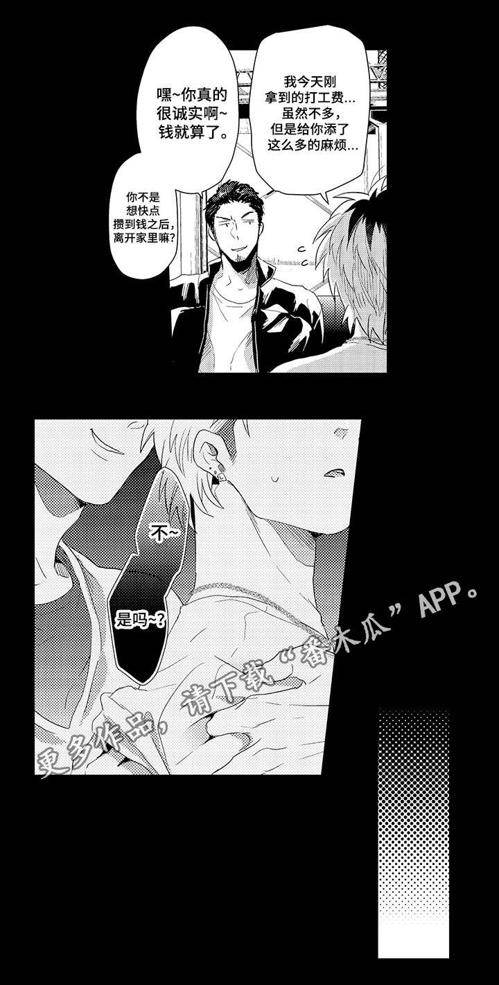 职场gs漫画,第31章：离家出走3图