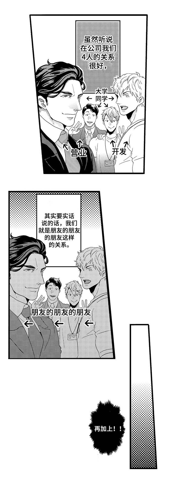 职场限定漫画,第1章：木村X元野5图