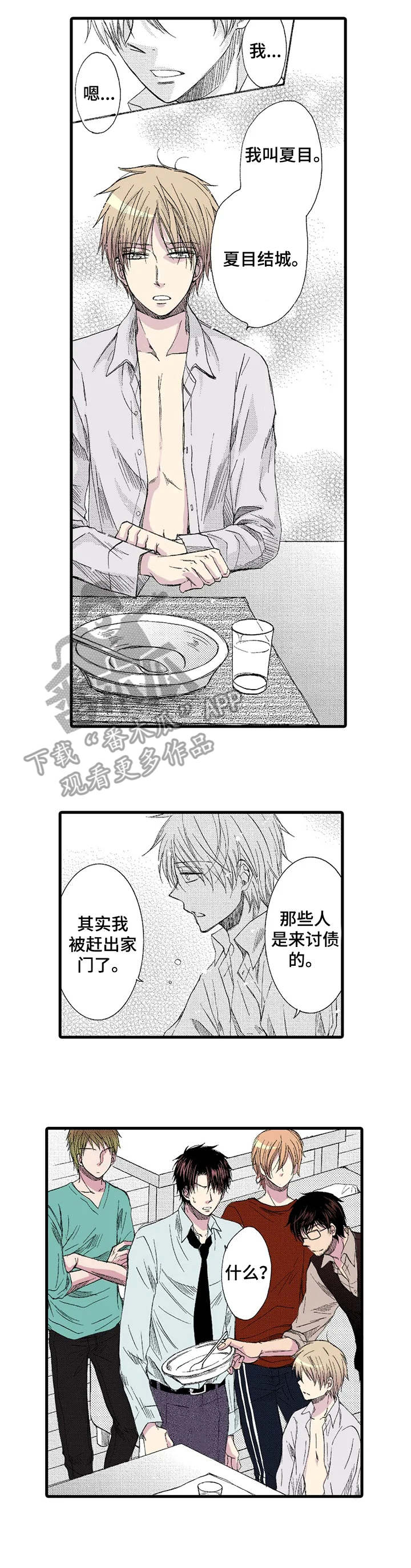 群租房密友漫画,第2章：无家可归4图