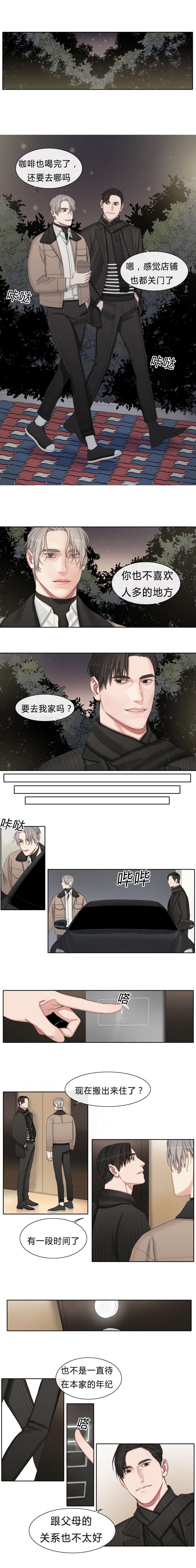 常客漫画,第29章：睡了再走吧1图