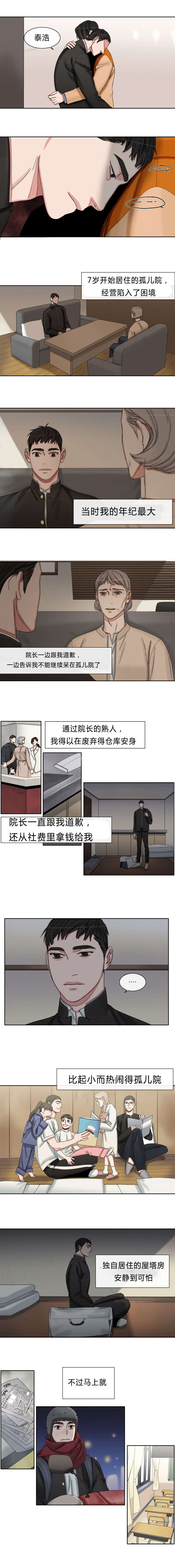 常客漫画,第37章：泰昊的故事1图