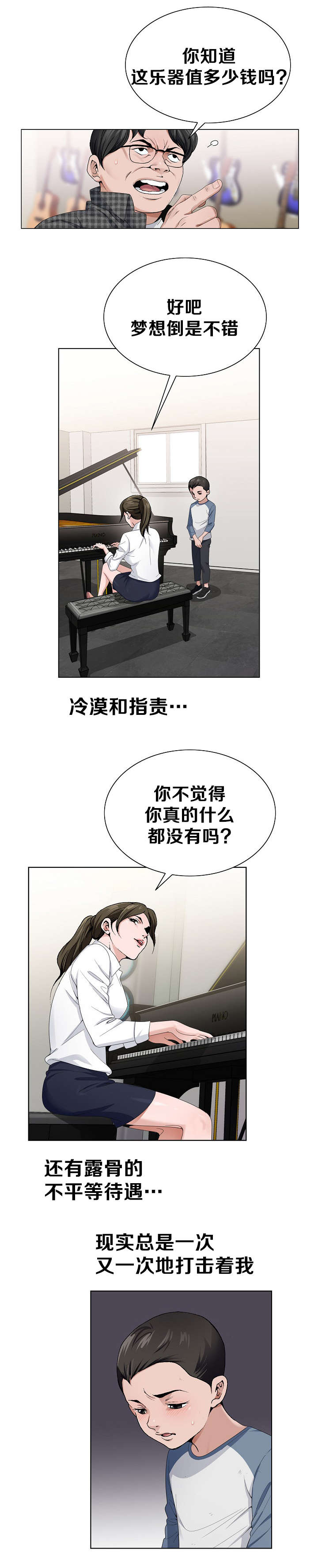 极品按摩师漫画,第3章：长大后5图