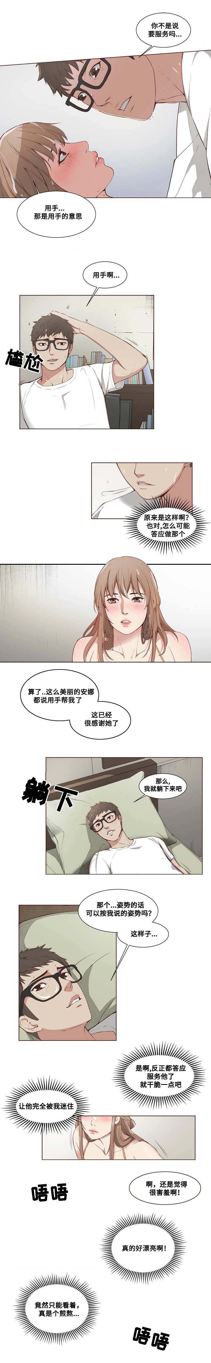 混饭漫画,第4章：追加服务4图