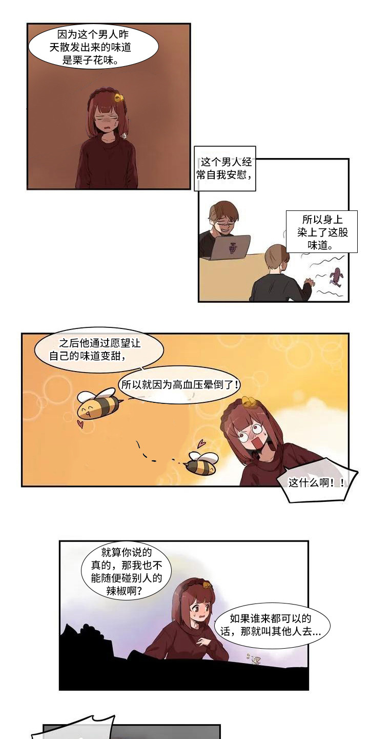 古风神女许愿故事漫画,第2章：好甜1图