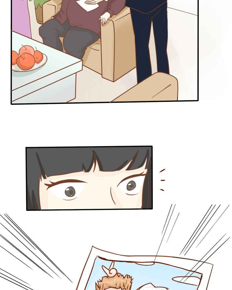 乖，让我咬一口漫画,第23章：照片里的人2图