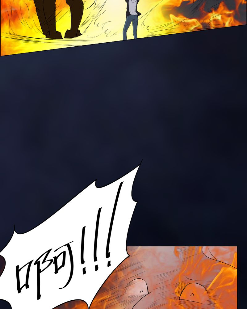 梦魇之夜漫画,第49章：荒兽之火5图