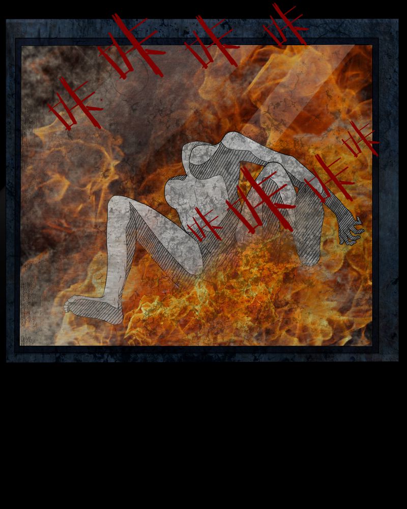 梦魇之月月亮公主漫画,第2章：剥死人皮5图