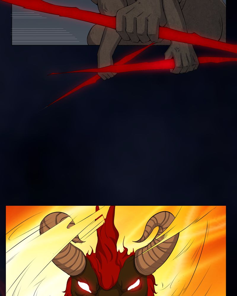 梦魇之地漫画,第49章：荒兽之火4图