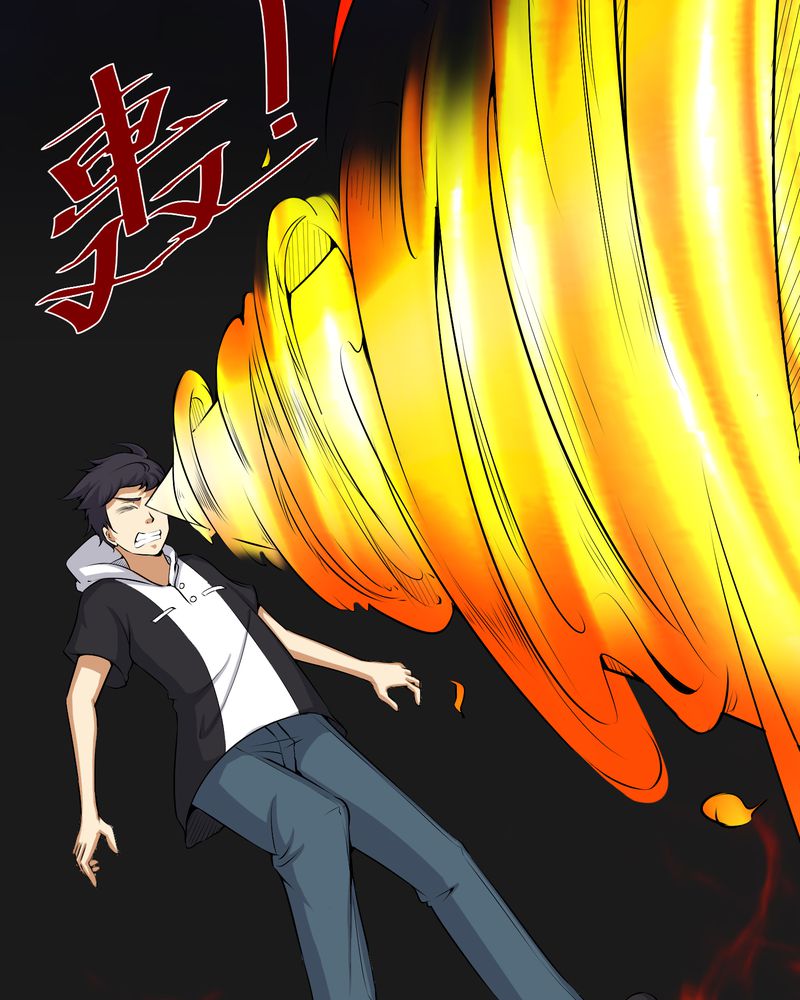 梦魇之地漫画,第49章：荒兽之火2图