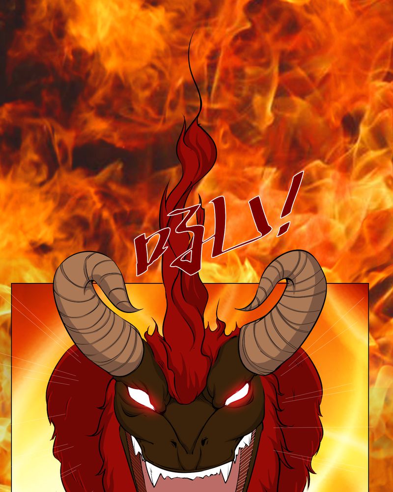 梦魇之地漫画,第49章：荒兽之火4图