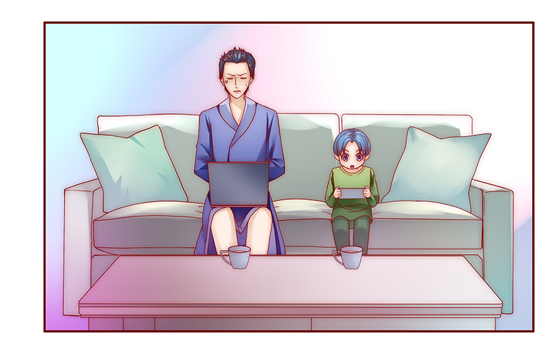 霸道总裁爱上我漫画,第78章：坏爸爸3图