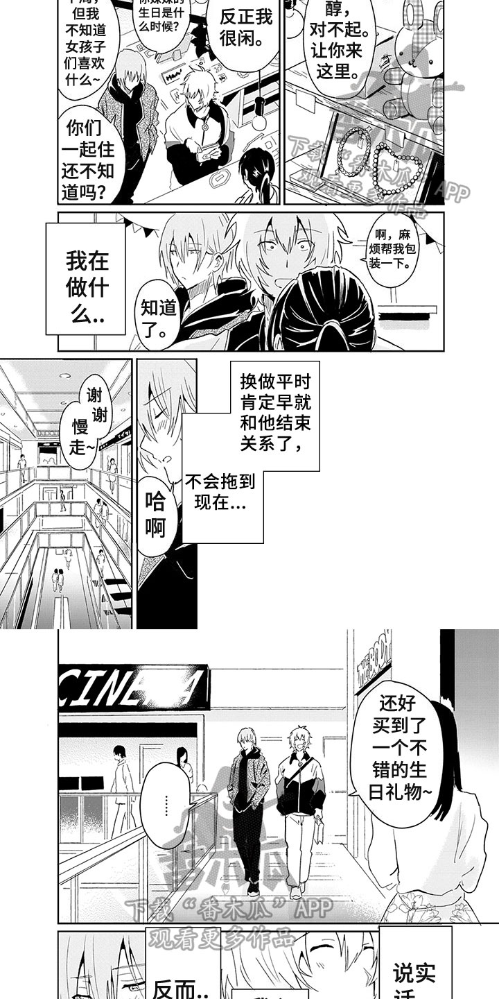 奇怪的两人漫画,第20章：失落5图