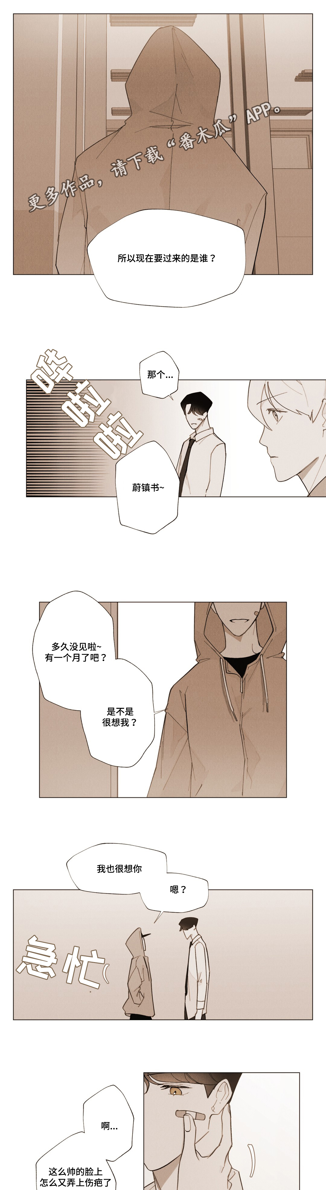 真诚的世界漫画,第12章：我答应你1图