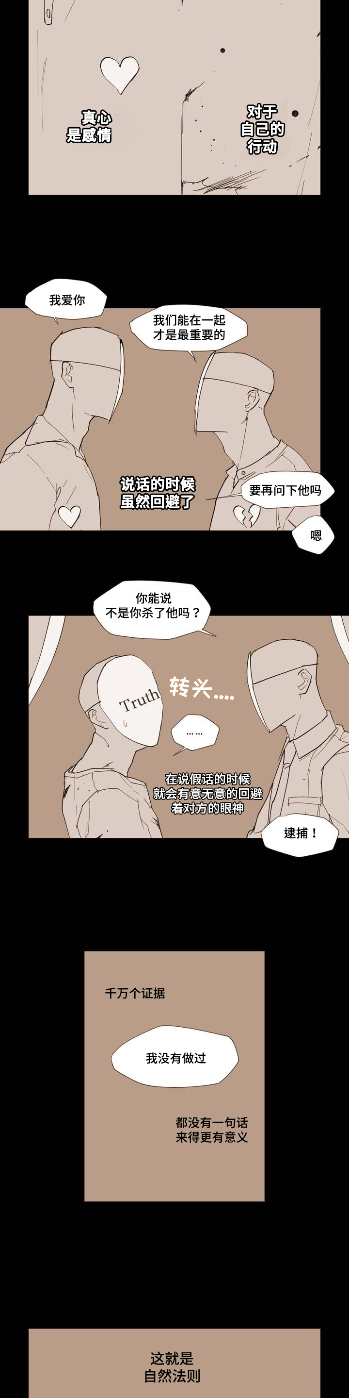 真诚的世界漫画,第1章：Dare2图