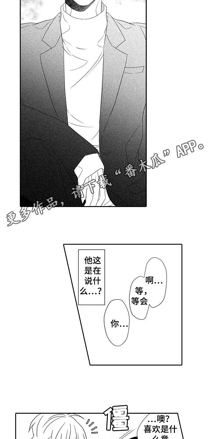 逆位声优漫画,第14章：表白5图