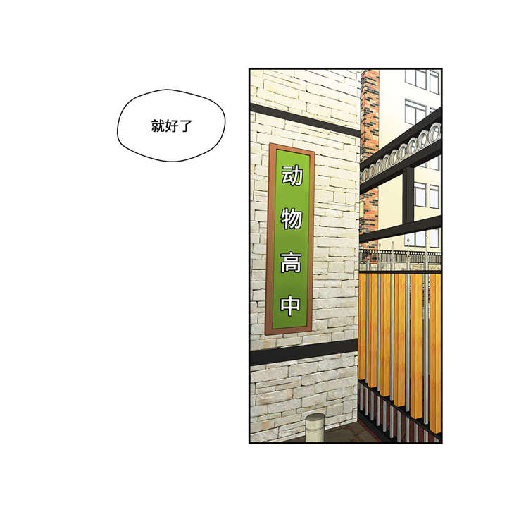 奇妙的动物世界电影漫画,第1章：动物高中3图