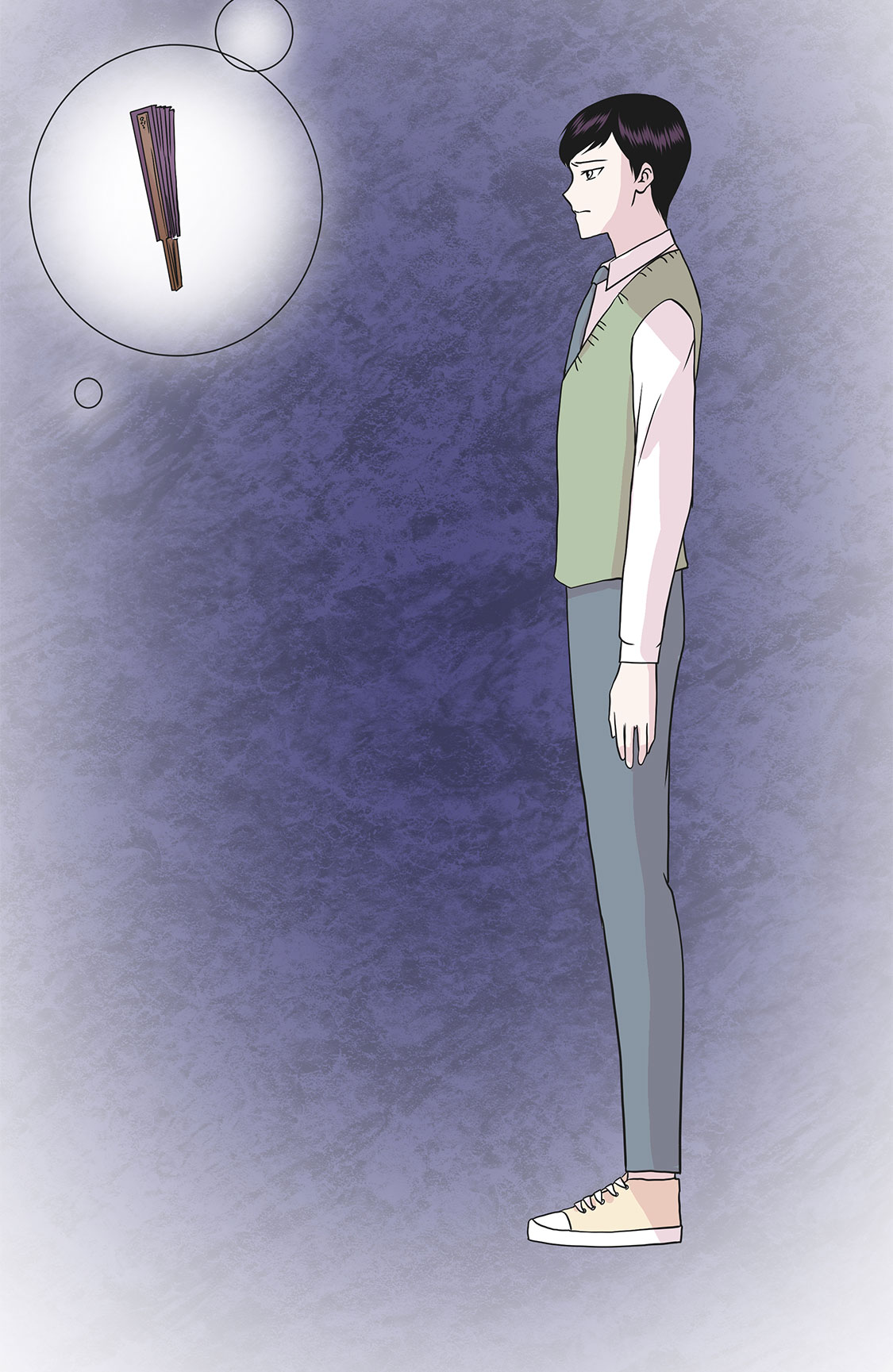 奇妙的动物高中漫画,第56章：扇子怪物3图