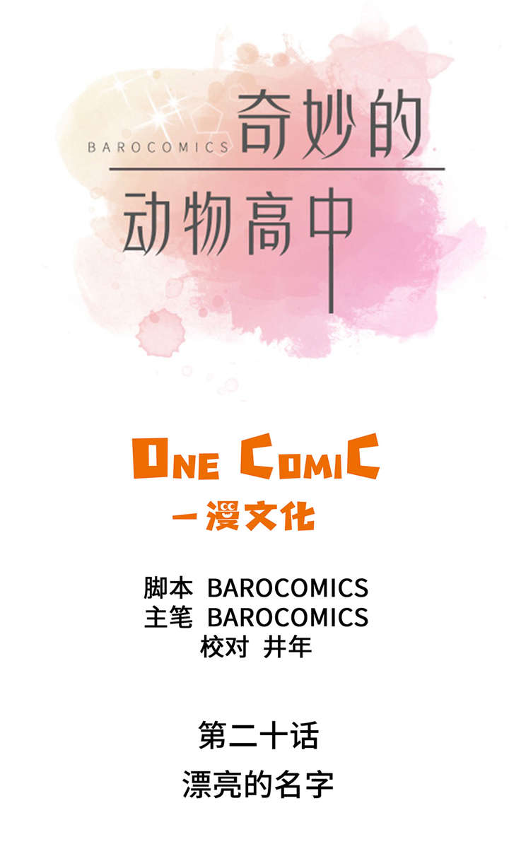 第20章：漂亮的名字1