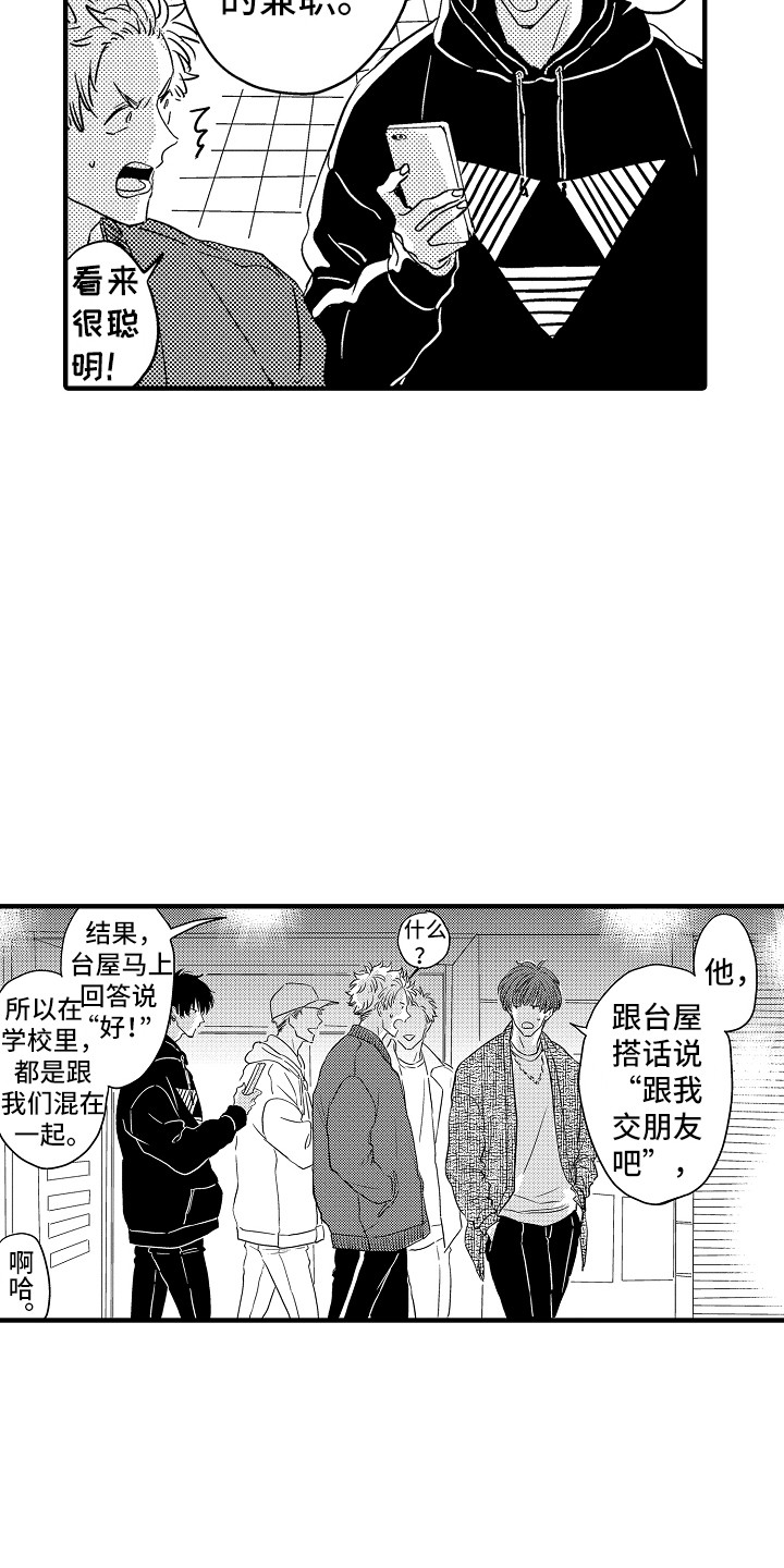 梦中的举动漫画,第1章：借宿1图