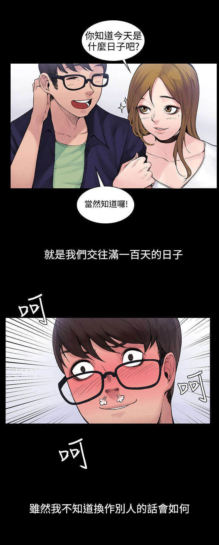 302号房东漫画,第6章：一百天纪念日5图