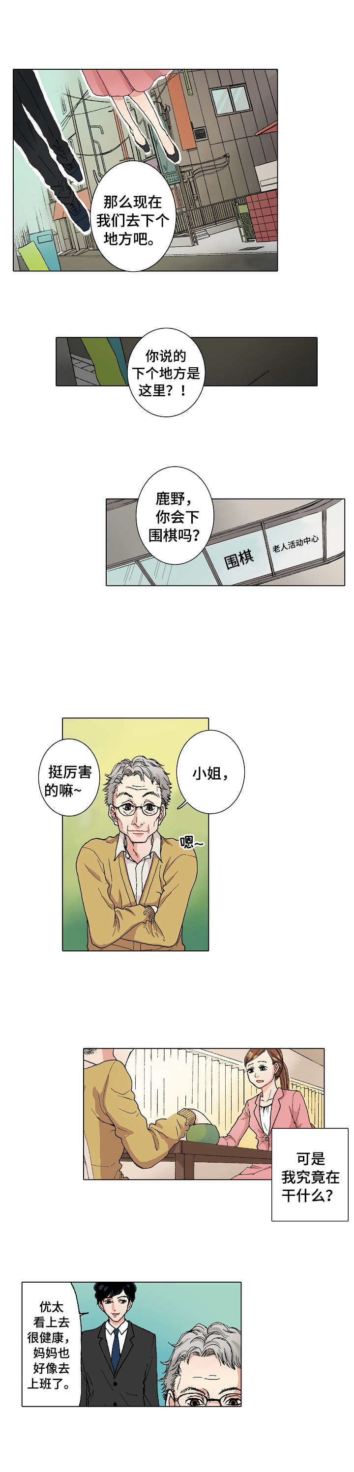 距离为零漫画,第3章：过夜1图